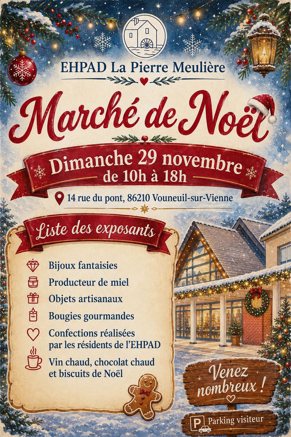 EHPAD La Pierre Meulière Christmas Market