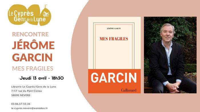Rencontre avec Jérôme Garcin à la Librairie Le Cyprès