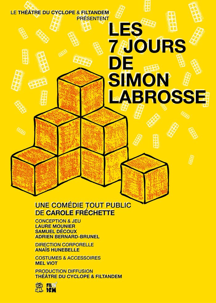 Réveillon : Les 7 jours de Simon Labrosse, au théâtre du Cyclope