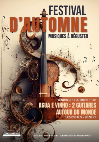 Festival d'automne - Agua e vinho: 2 guitares autour du monde