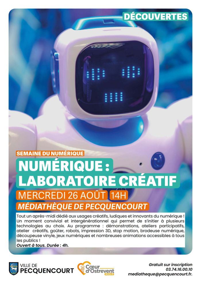 Numérique : laboratoire créatif