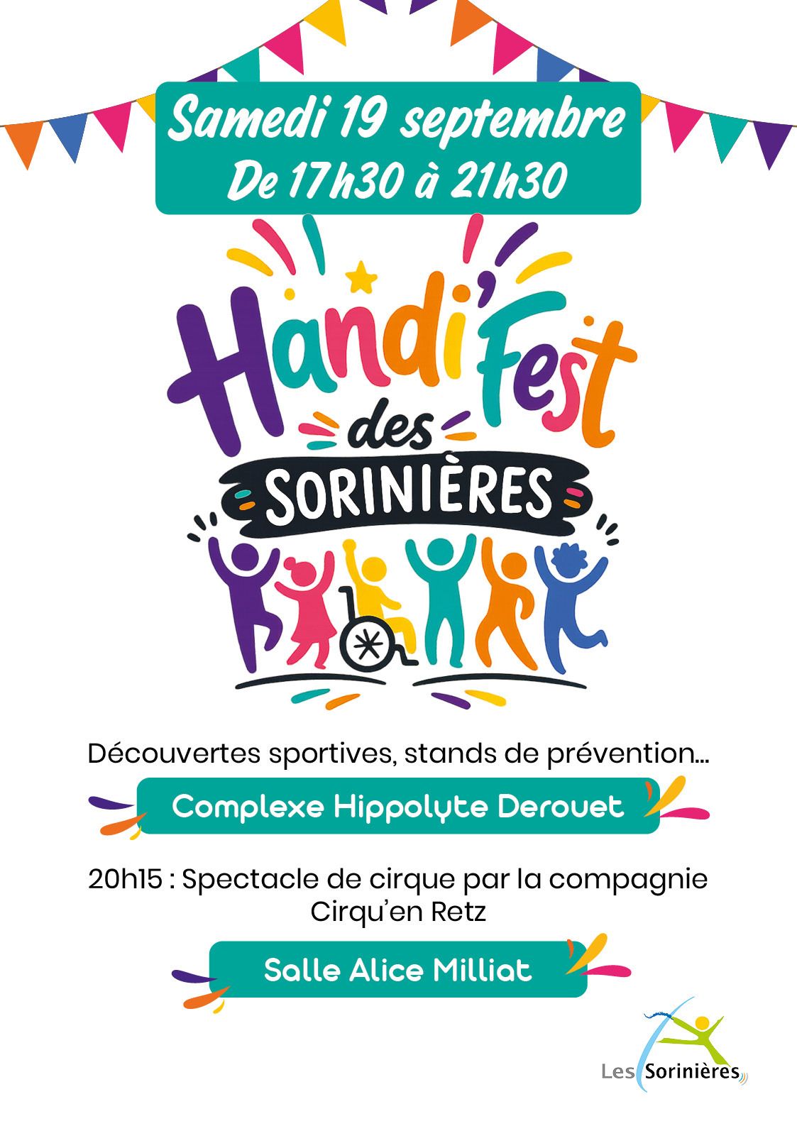 Affiche Handi'fest des Sorinières