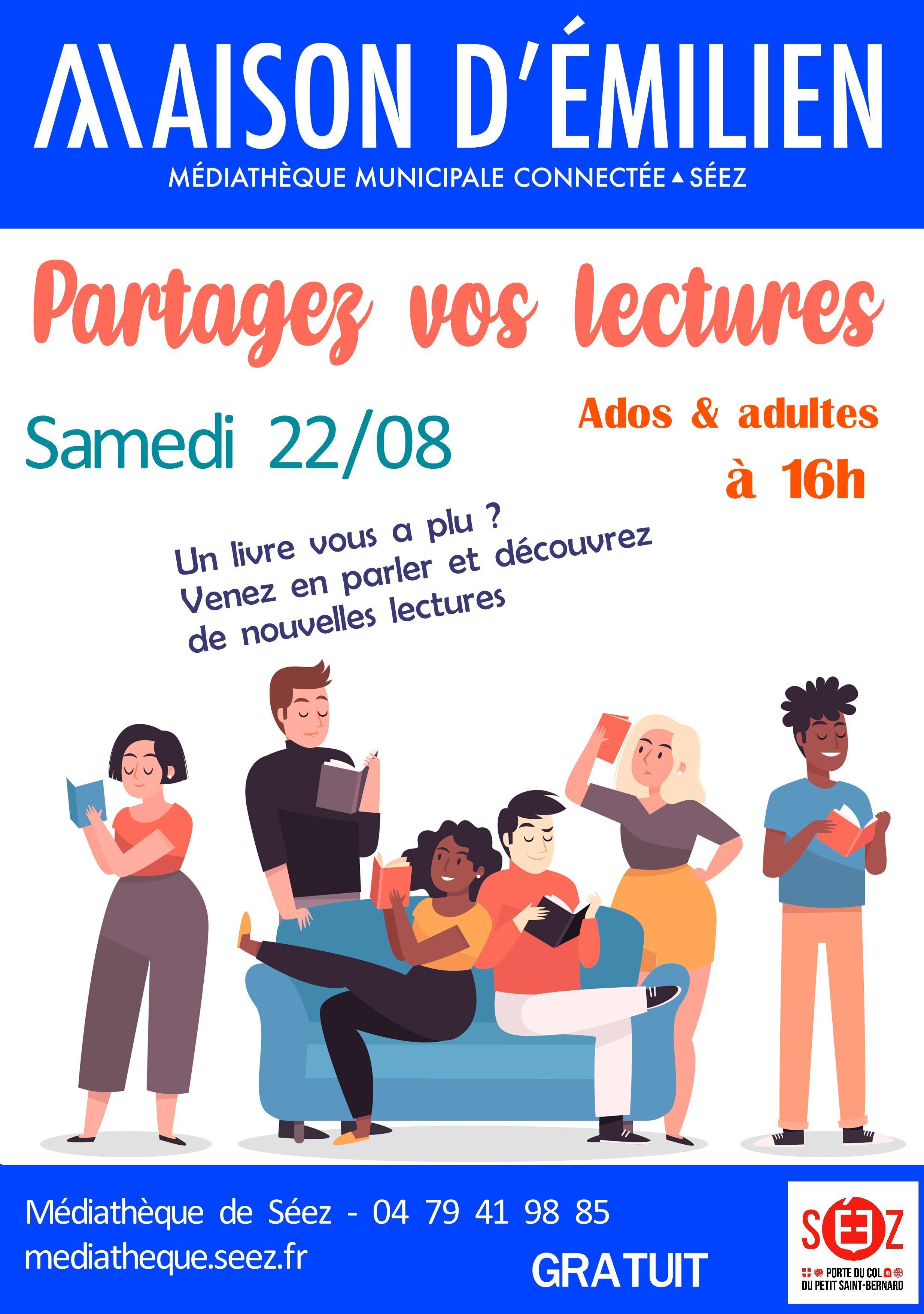Partage de lectures