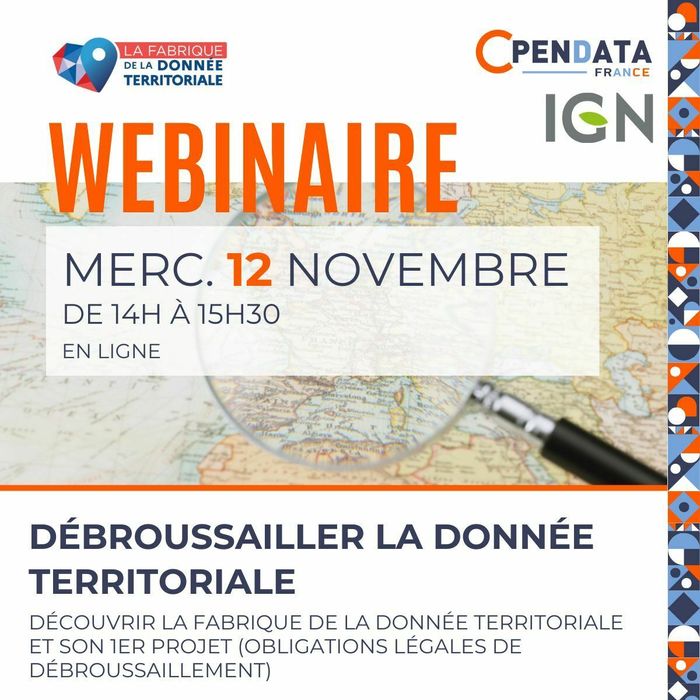 Webinaire : Débroussailler la donnée territoriale