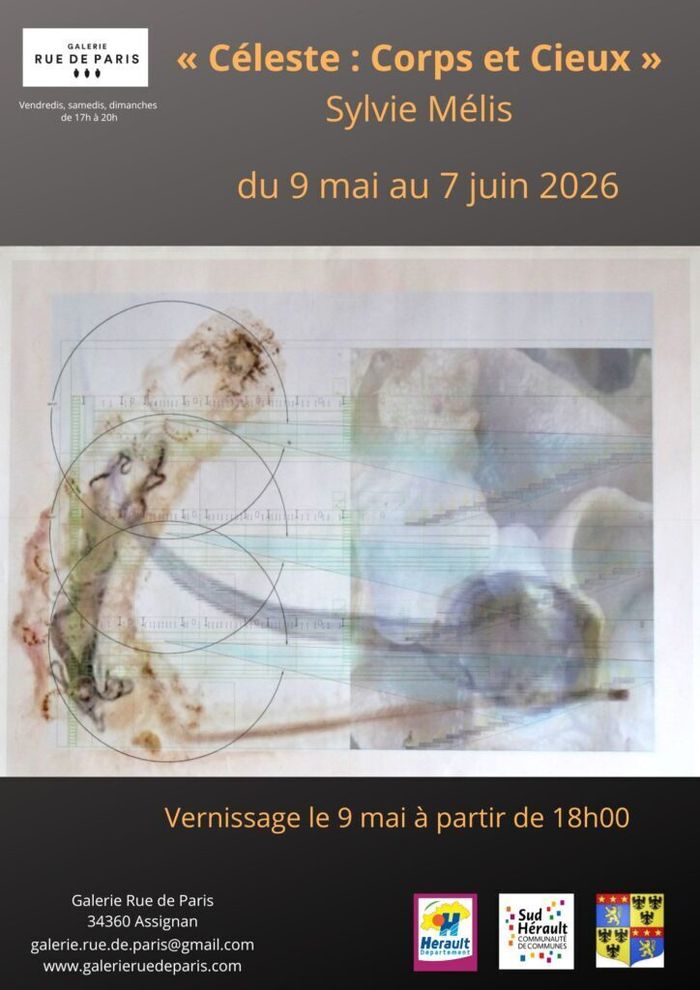 Exposition « Céleste : Corps et Cieux » de Sylvie Mélis