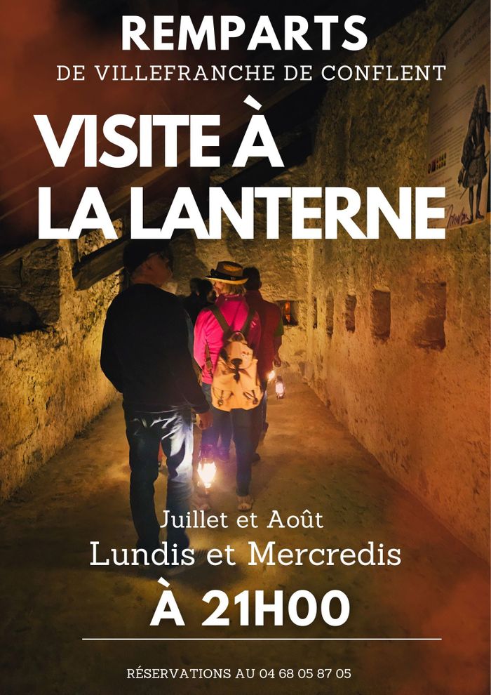 Visite des remparts à la lanterne