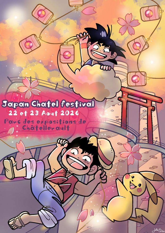 Affiche — Festival manga / rétro jeunesse