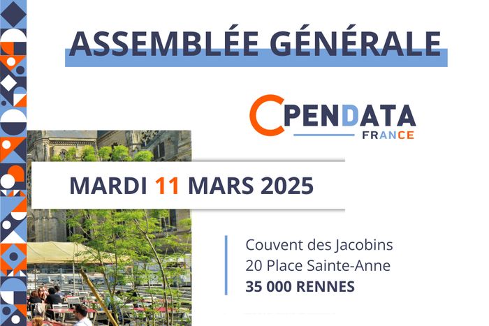 Assemblée Générale d'OpenDataFrance