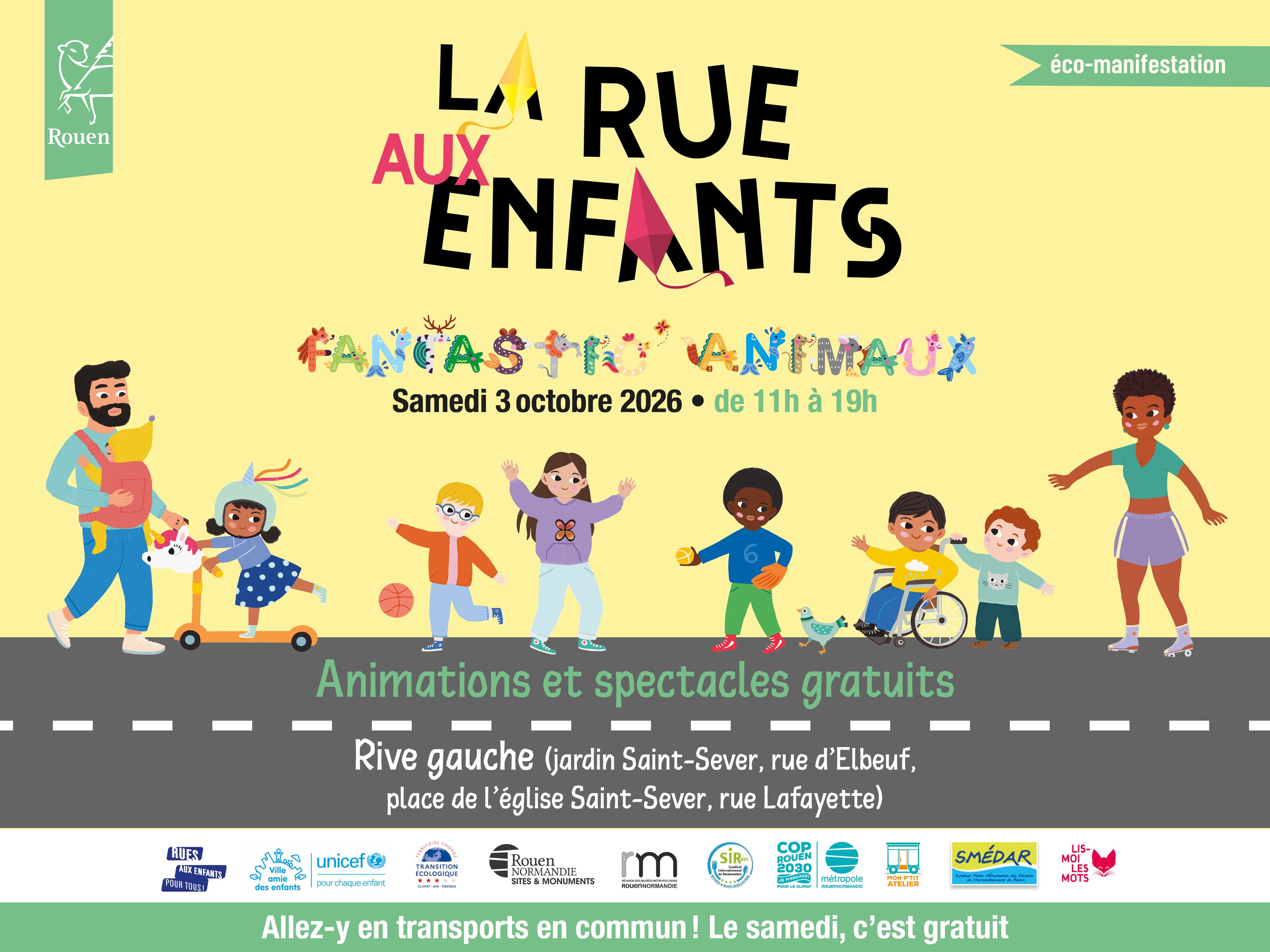 Semaine du Développement Durable – La Rue aux enfants « Fantastic’Animaux »