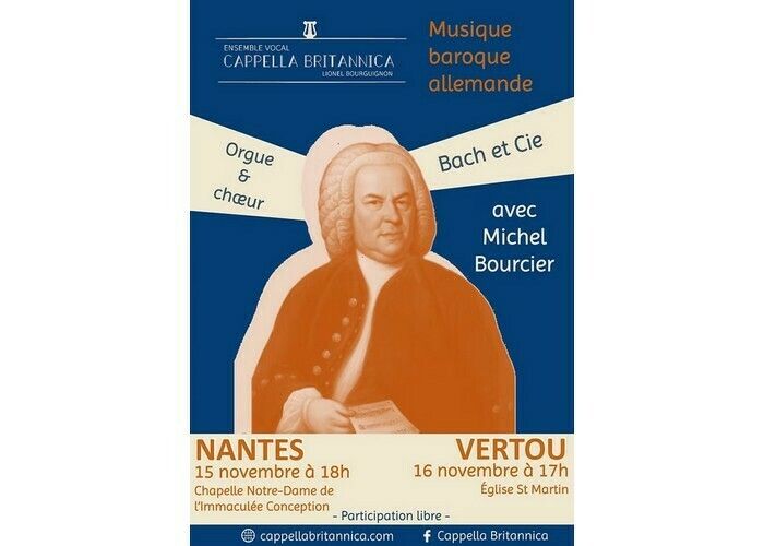 Ensemble vocal Cappella Britannica : Bach et Cie
