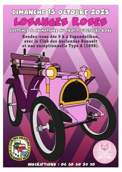Losanges Roses - Octobre Rose