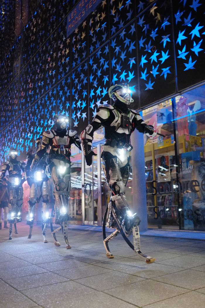 Cœur de Ville en Fête / Robots lumineux