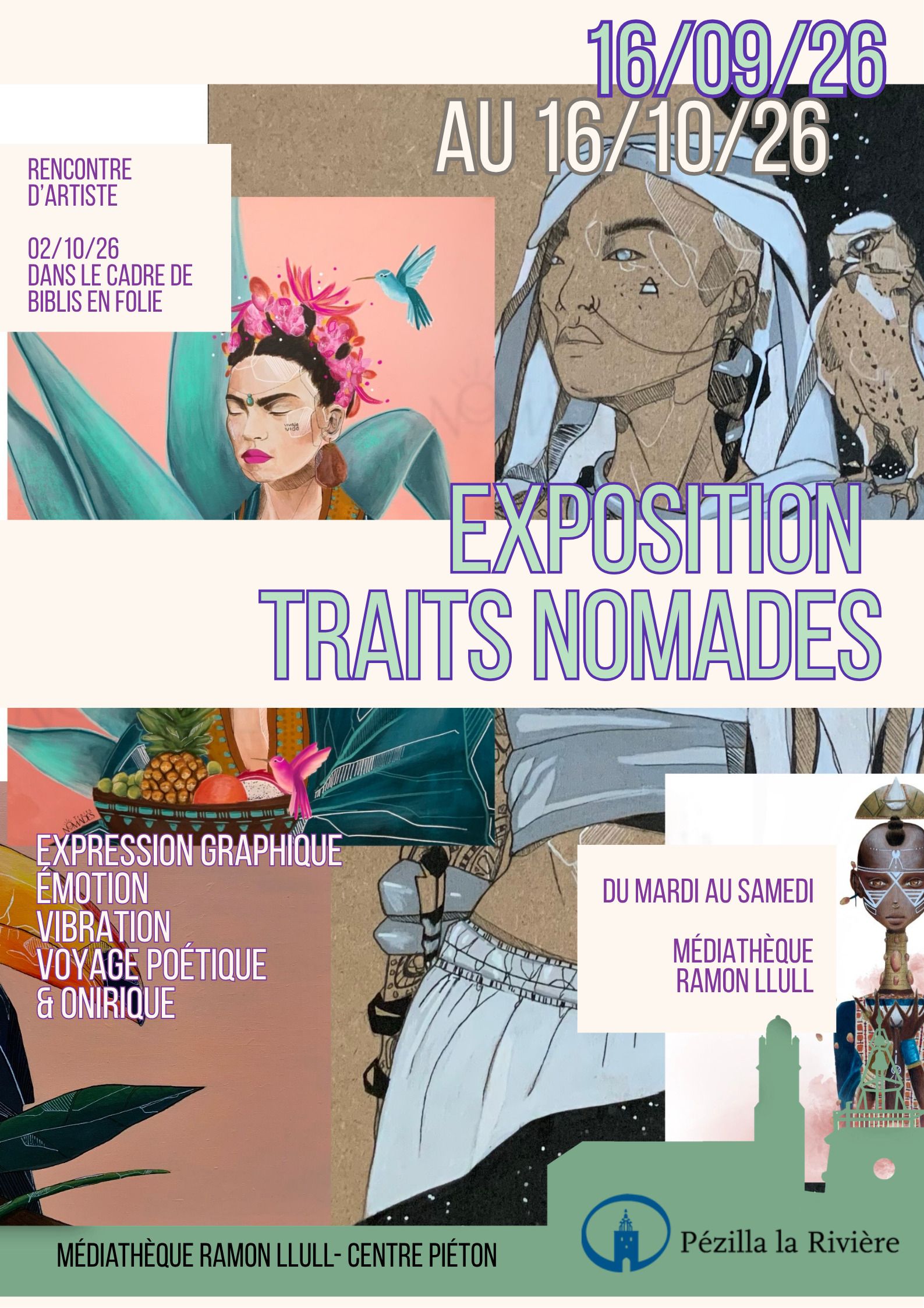 Rencontre d'Artiste « Traits nomades »