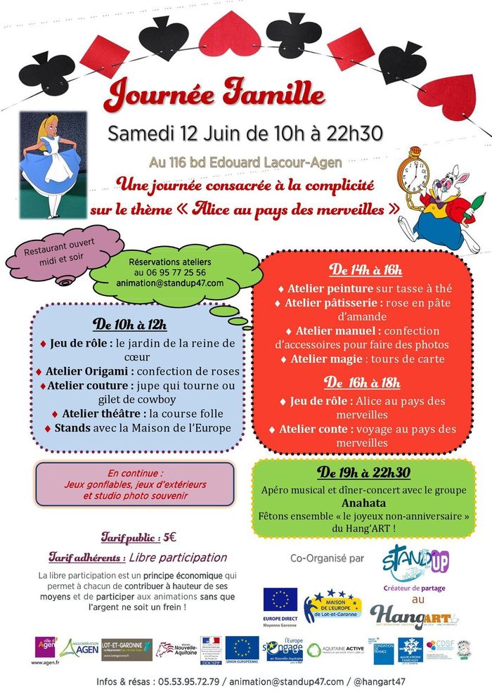 Journée famille au Hang'ART