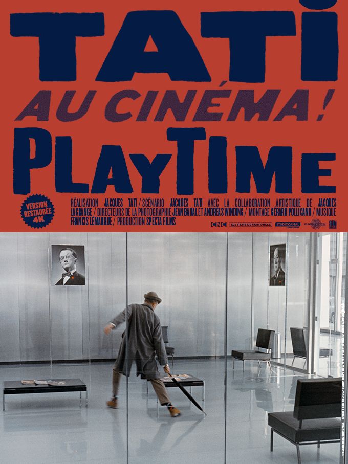 Projection du film "Playtime" de Jacques Tati