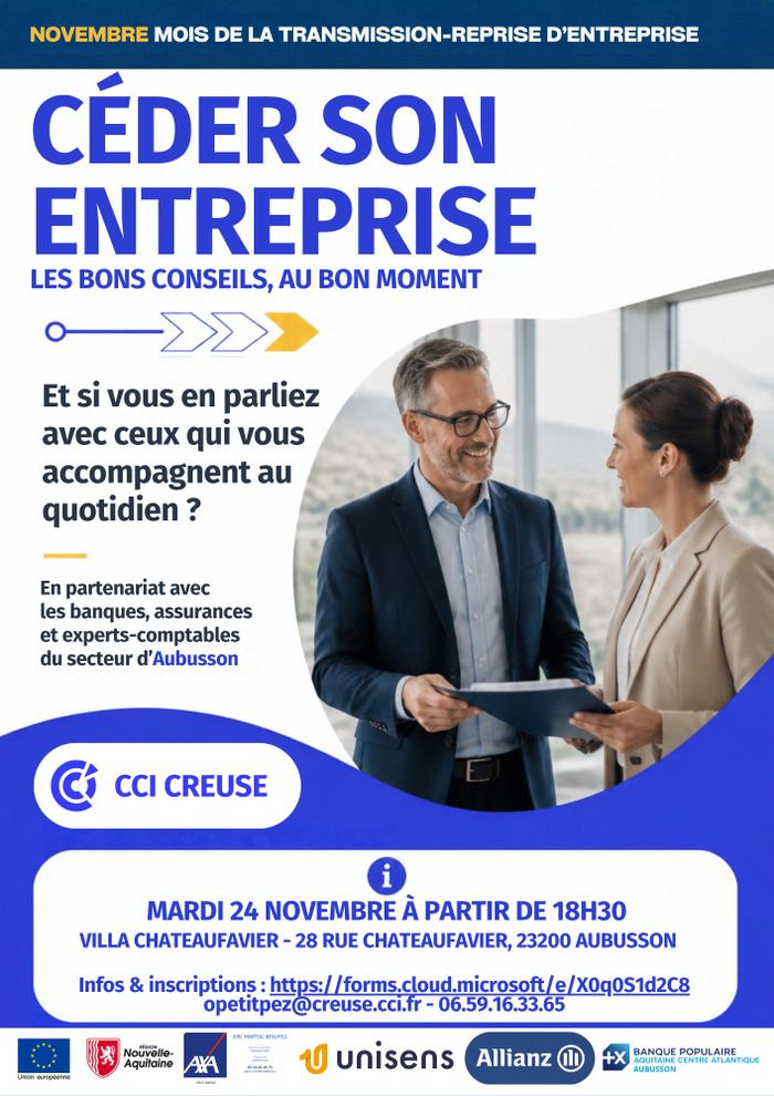 Céder son entreprise : et si vous en parliez avec ceux qui vous accompagnent au quotidien ?