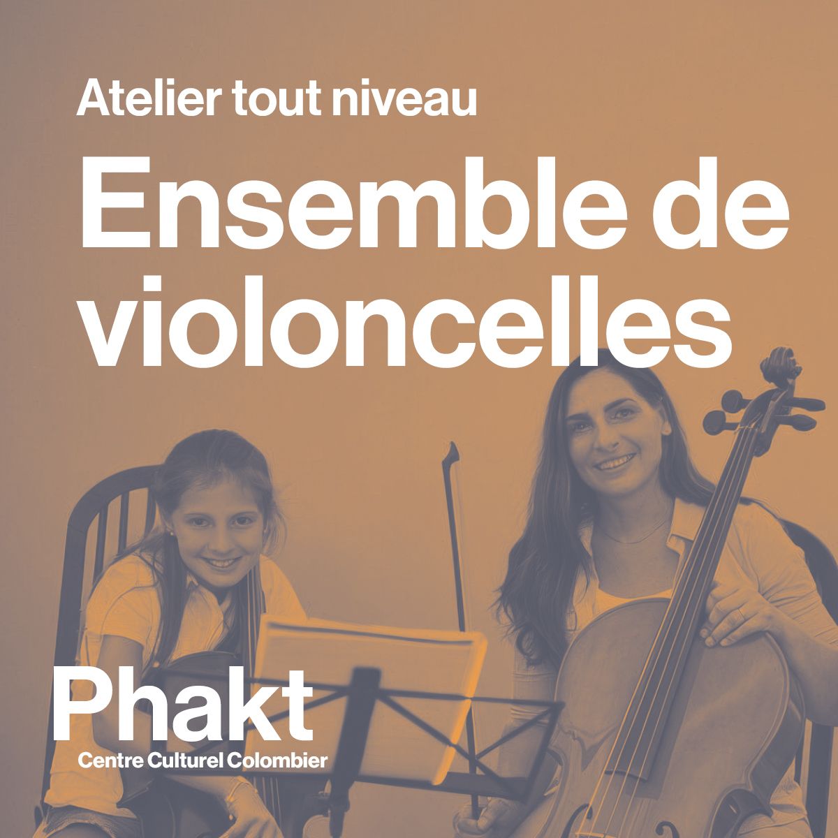 Atelier Ensemble de violoncelles - Tout public