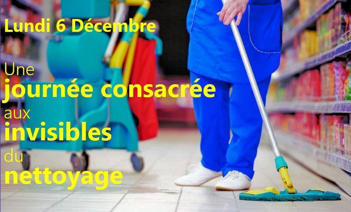 (Journée consacrée) aux invisibles du nettoyage, à St-Etienne