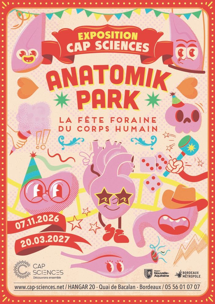 Exposition Anatomik Park - À Cap Sciences