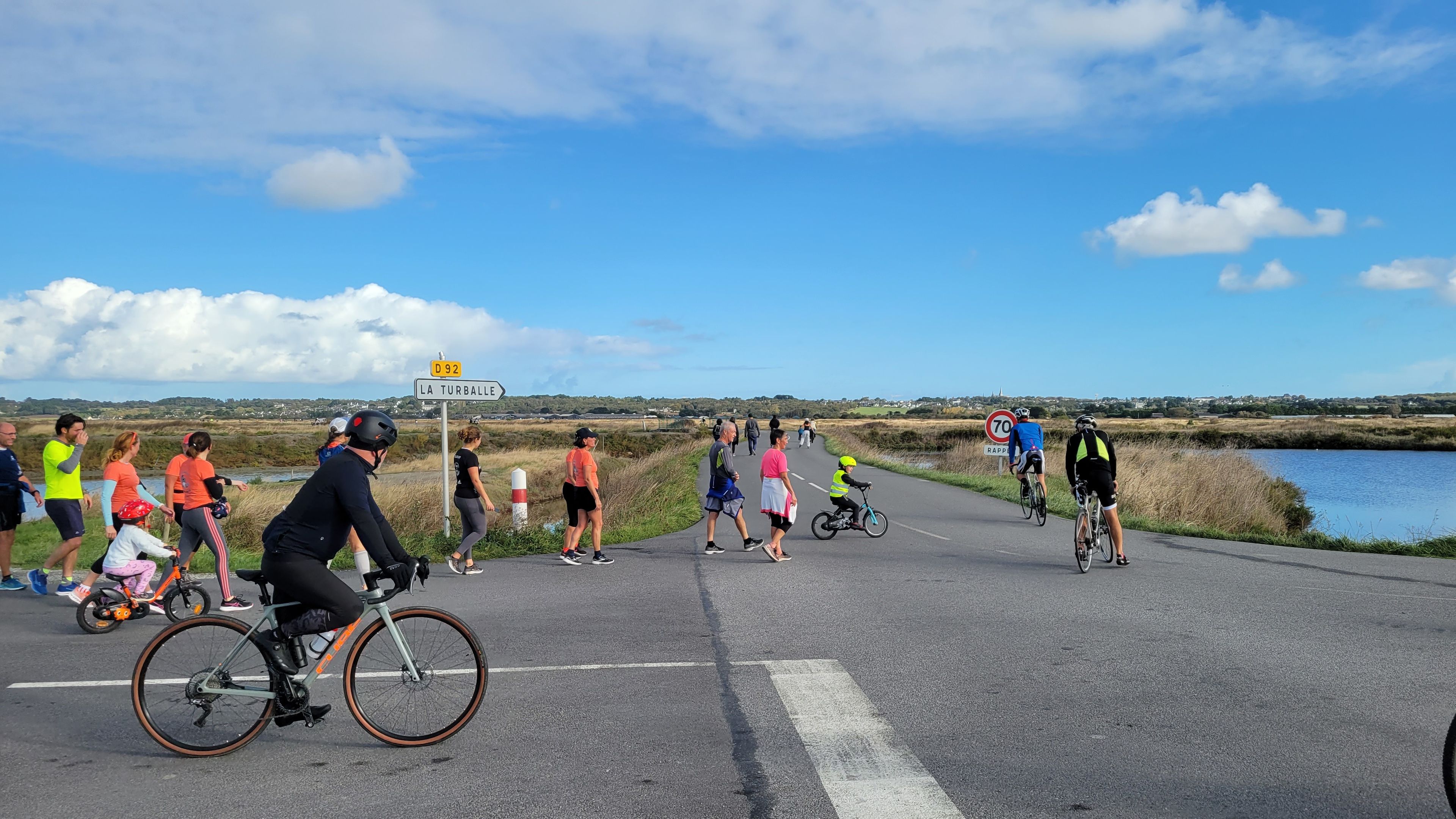 Journée douce dans les marais salants
