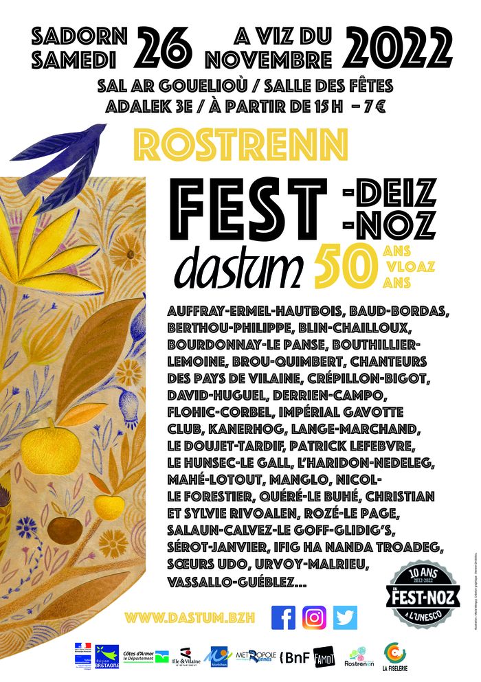 Fest deiz ha noz 50 ans de Dastum
