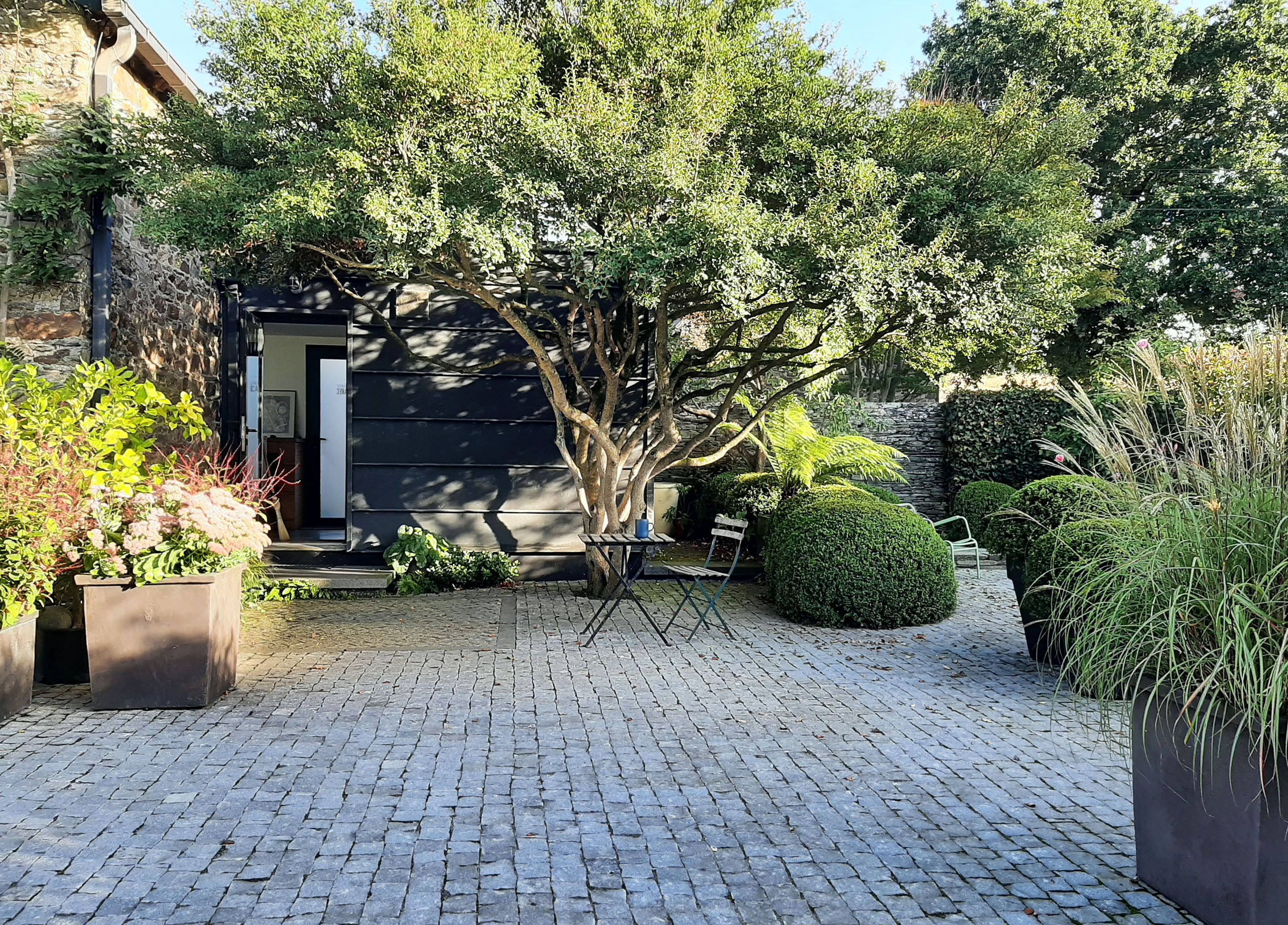 Le jardin de l’Atelier Callarec en automne