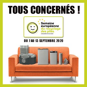 Semaine européenne du recyclage des piles