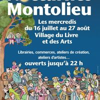 Nocturne Montolieu Village du Livre et des Arts