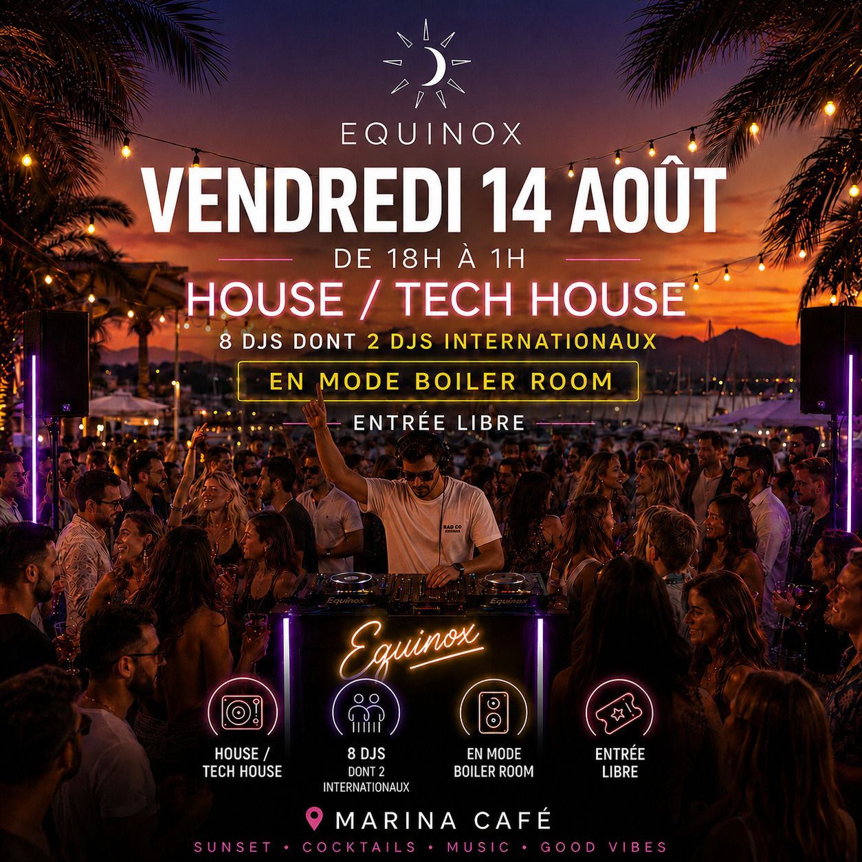 EQUINOX HOUSE TO TECH HOUSE