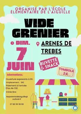 Vide grenier de l'école de l'Aiguille