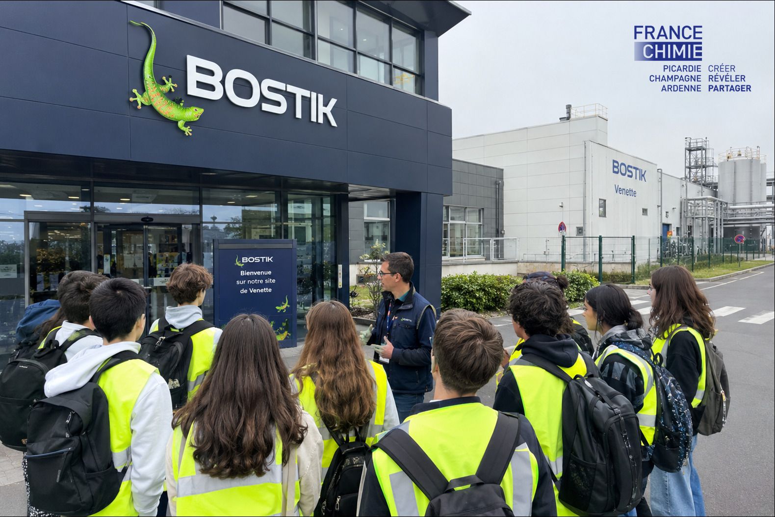 Visite BOSTIK SA – CENTRE DE RECHERCHE (CRD)