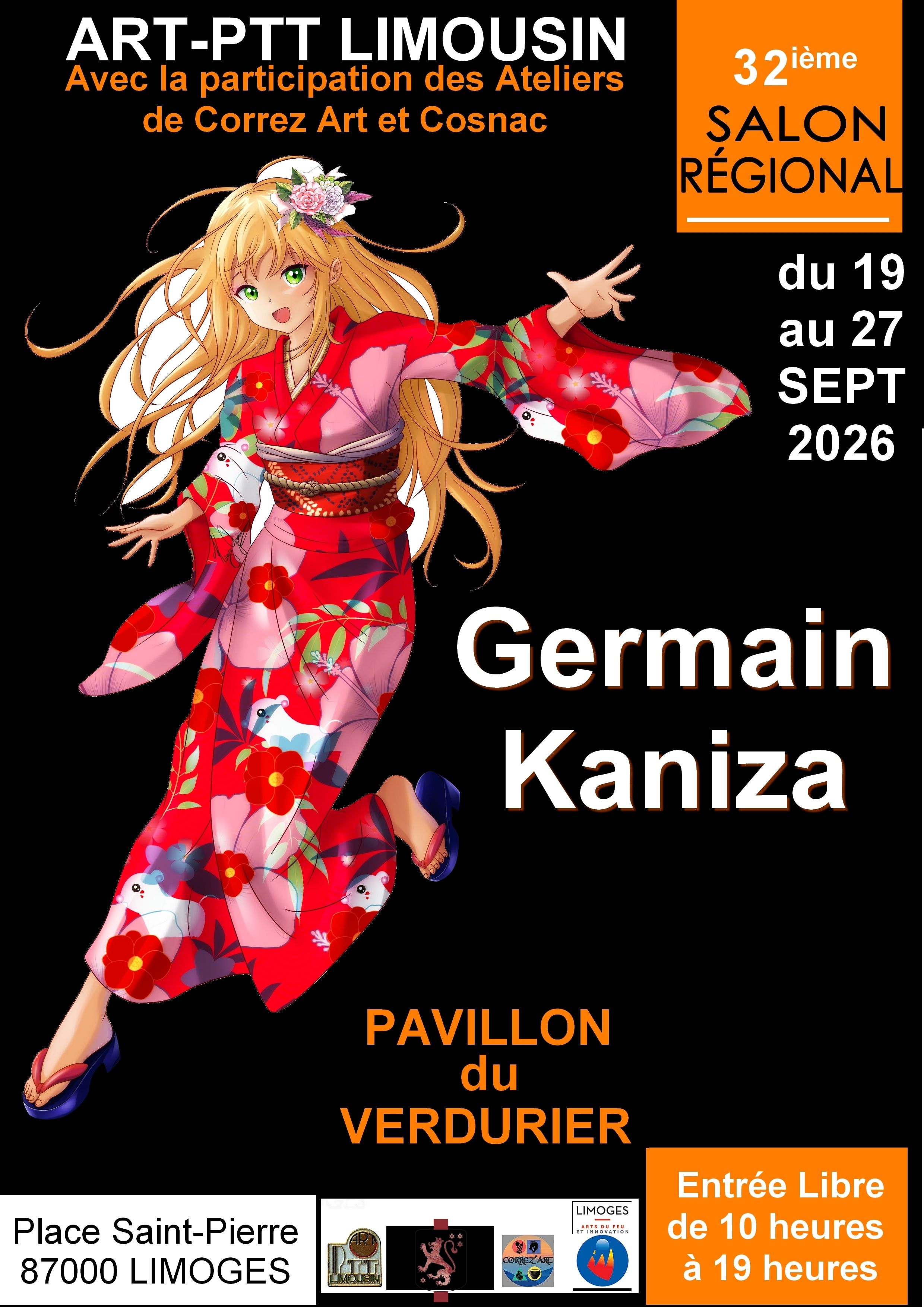 32ème salon artistique Verdurier 2026 ARTPTT LIMOUSIN