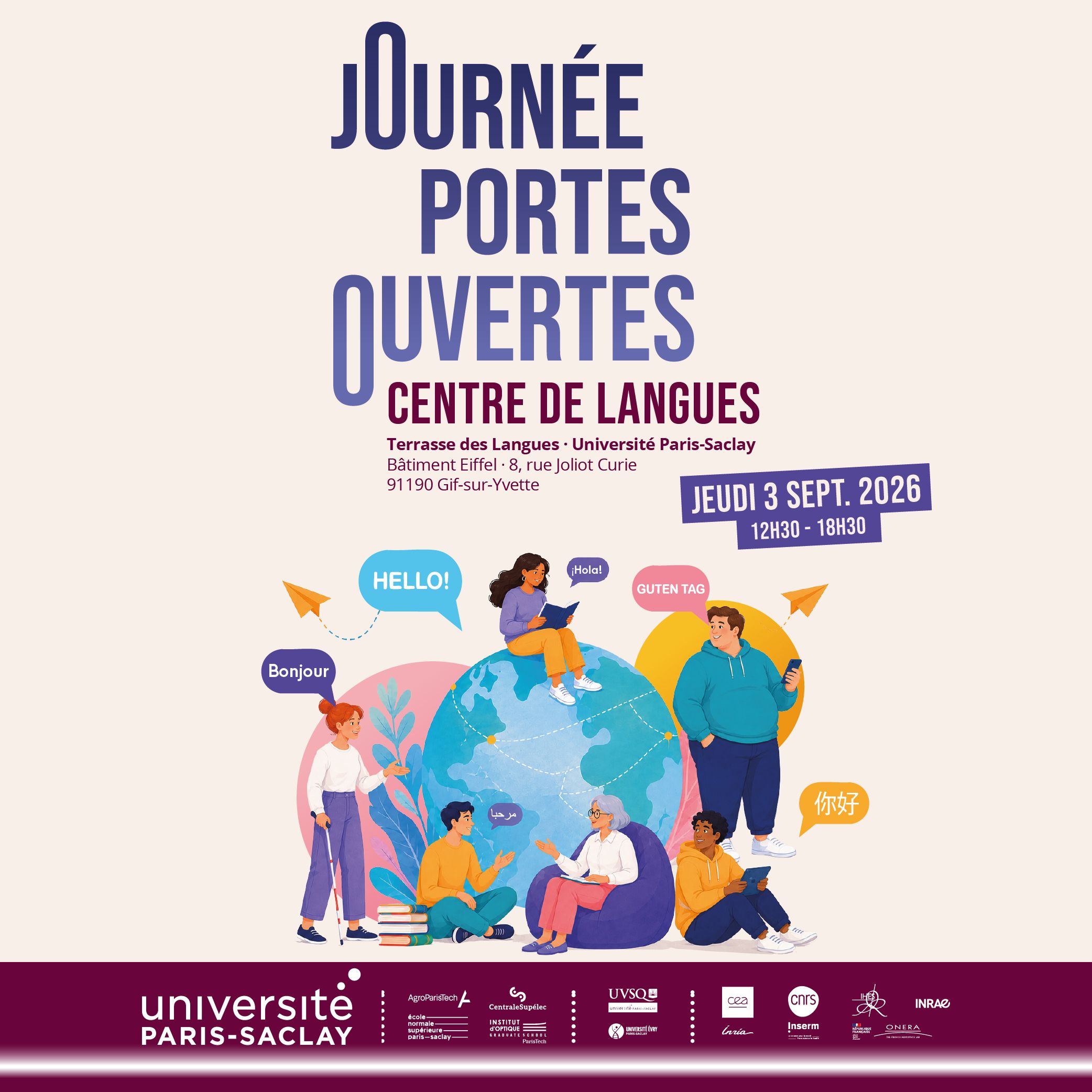 Journée portes ouvertes du Centre de Langues