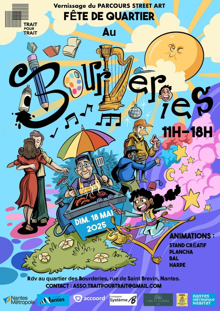 Fête de quartier des Bourderies