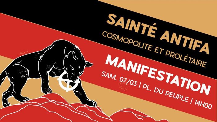 (rassemblement) Manifestation Antifasciste
