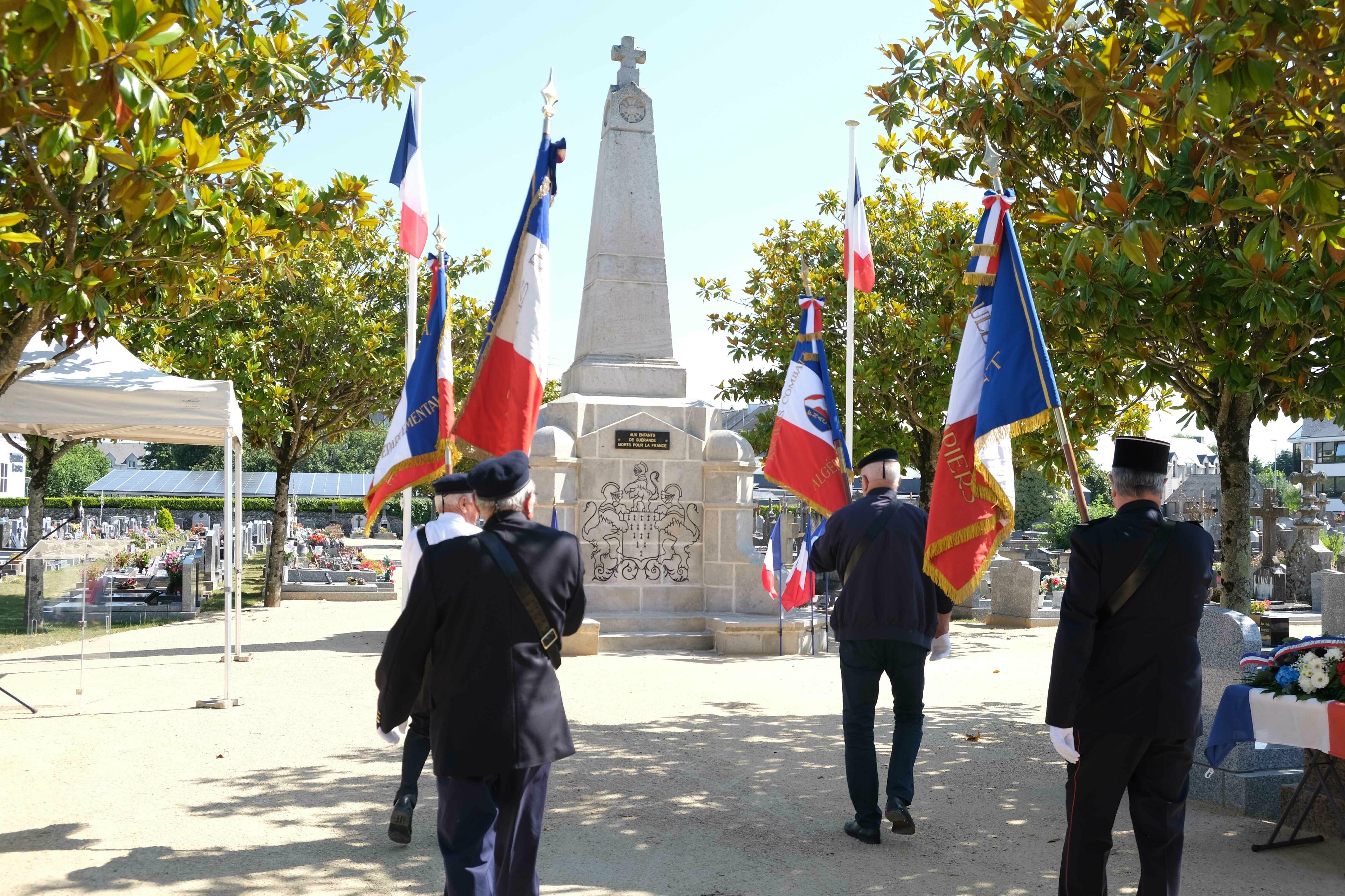 Cérémonie de commémoration de l'armistice de 1918