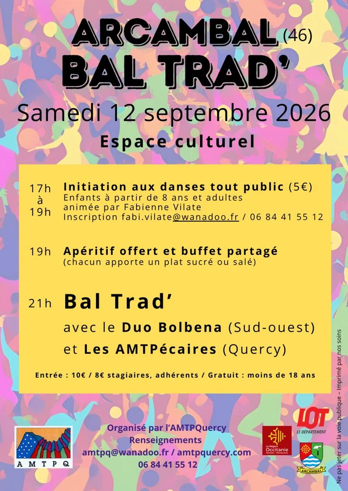 Journée de rentrée de l'AMTPQ - Initiation danse et bal Trad