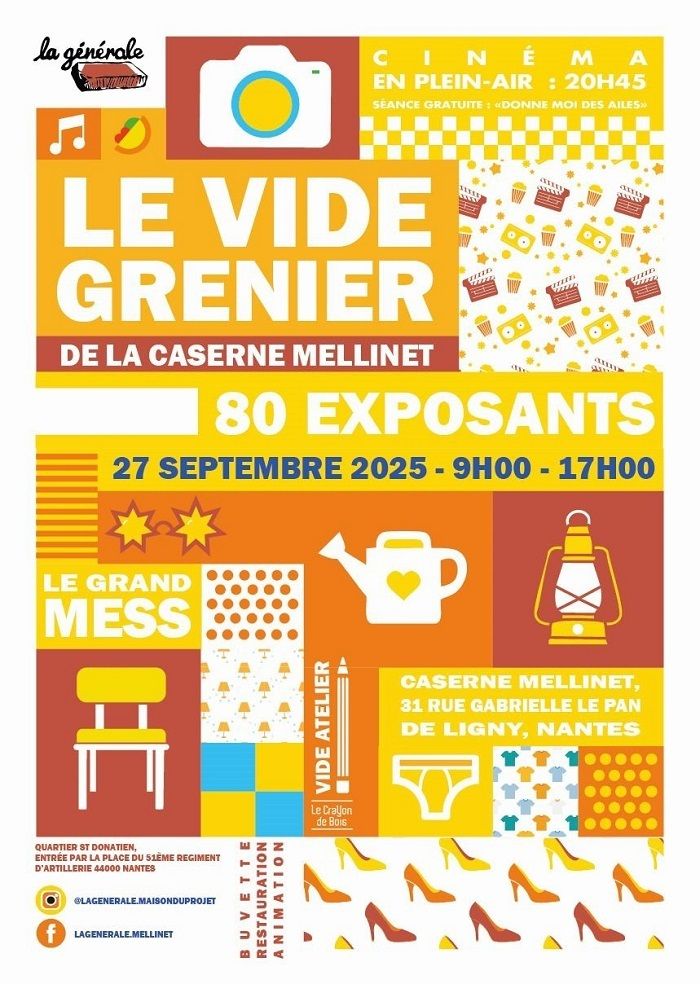 Vide-grenier de la Caserne Mellinet