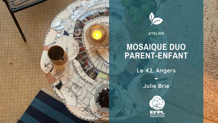 Initiation à la mosaïque, création libre ! - atelier parent-enfant