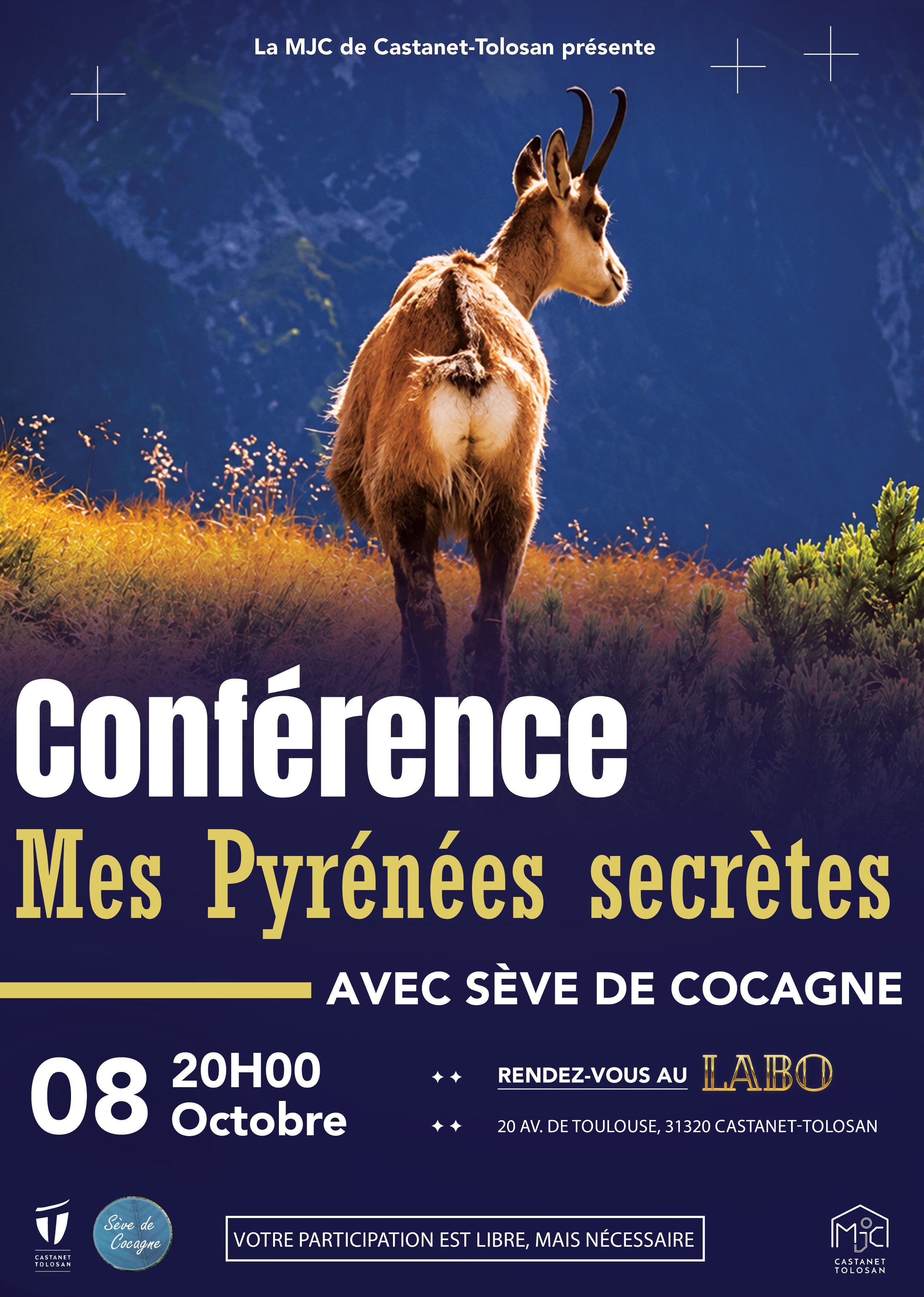Conférence "Mes Pyrénées secrètes"