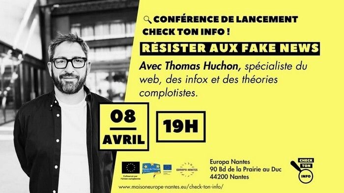 Résister au fake news ! - Conférence Check ton info ! avec Thomas Huchon
