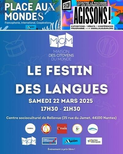 Le Festin des Langues - Soirée festive