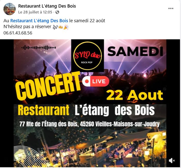 Visuel évènement