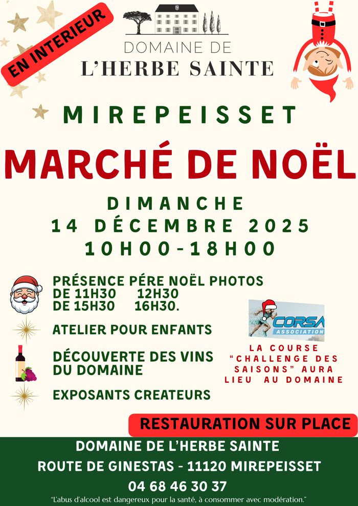 Marché de Noël du Domaine de l'Herbe Sainte 2025