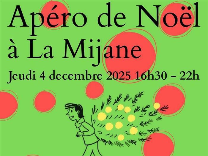 Apéro de Noël à la Mijane