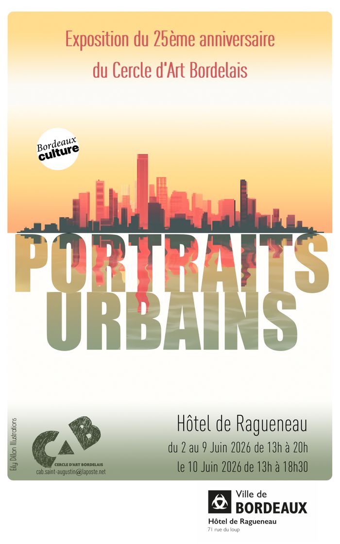 EXPOSITION "PORTRAITS URBAINS" du 2 AU 10 juin 2026