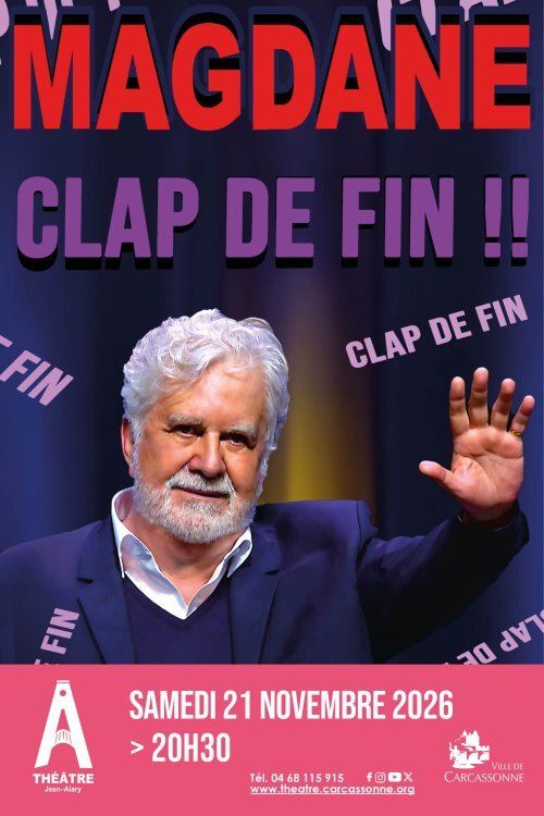 Spectacle d'humour - Roland Magdane "Clap De Fin !!!"