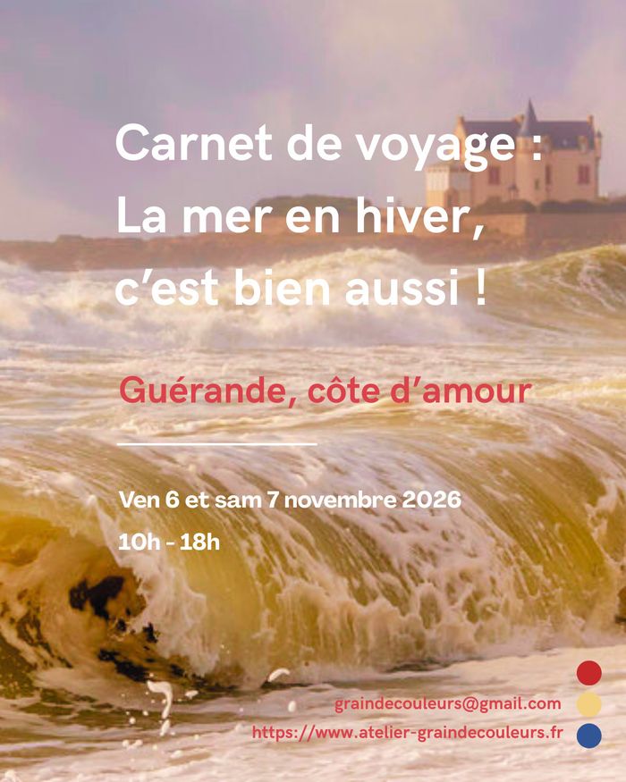 Carnet de voyage - La mer en hiver