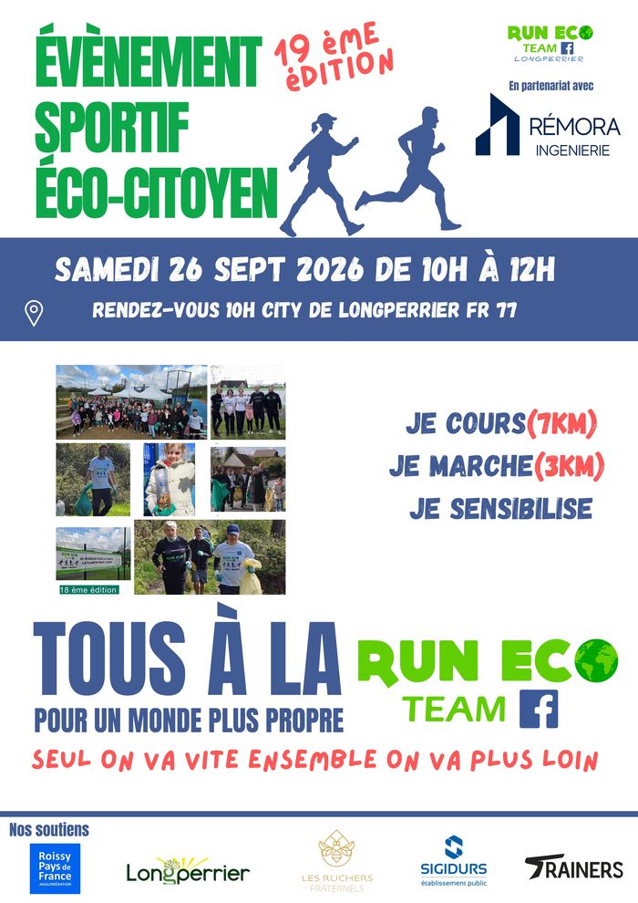 Marchons et Courons ensemble pour un monde plus propre