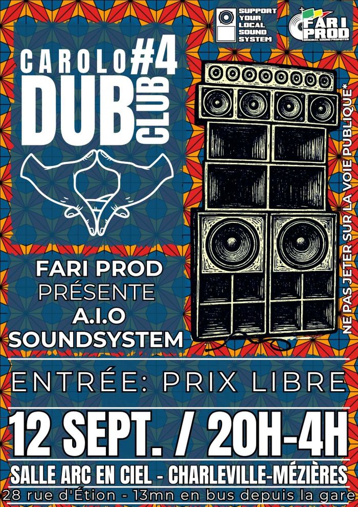 Affiche — Carolo dub club # 4